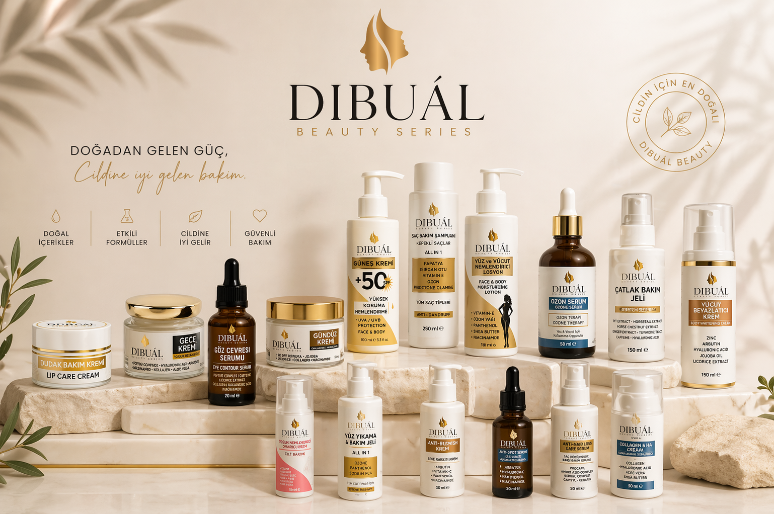 Doğal ve vegan cilt bakım ürünleri - Dibual Beauty