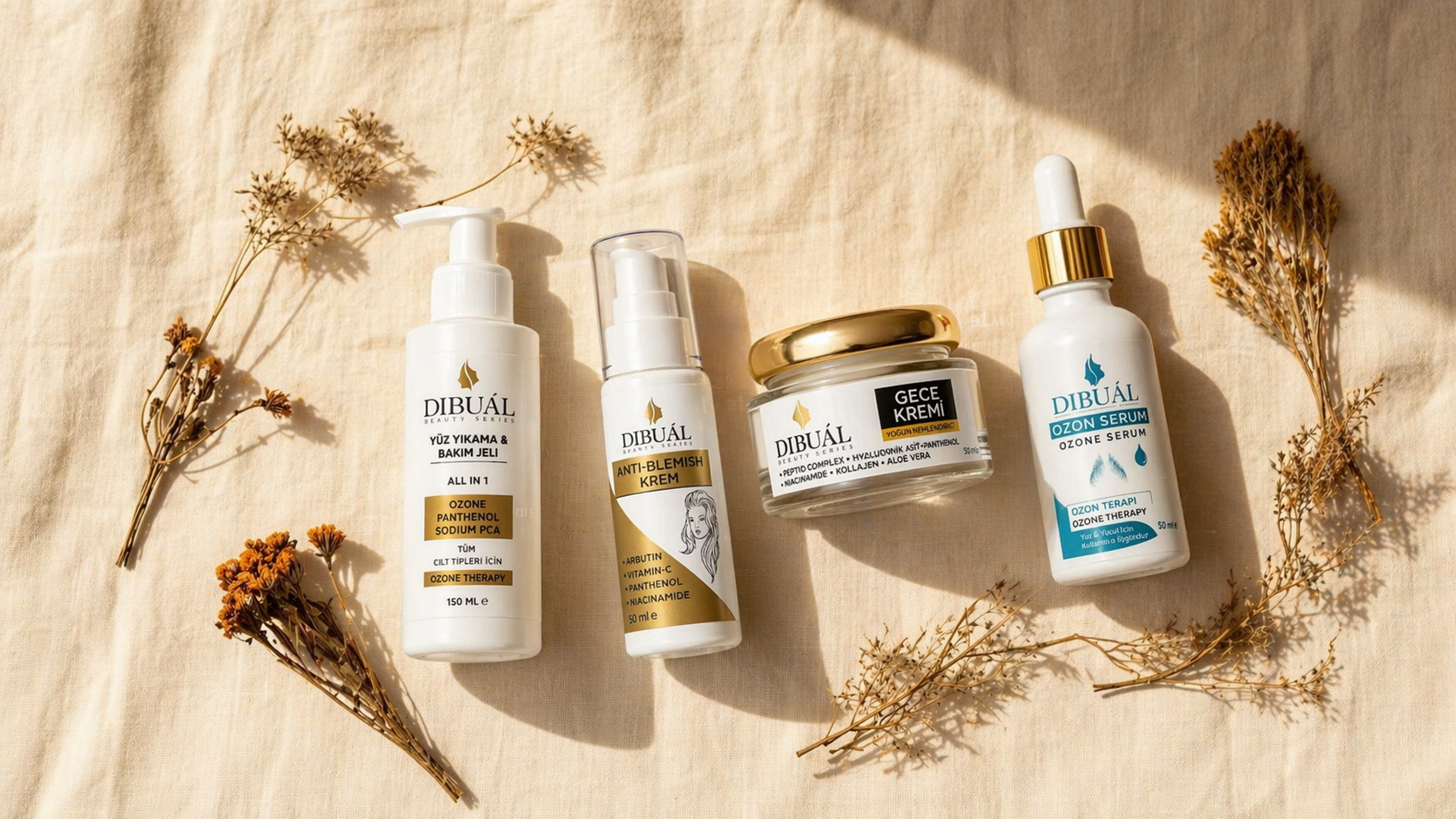 Doğal ve vegan cilt bakım ürünleri - Dibual Beauty koleksiyonu